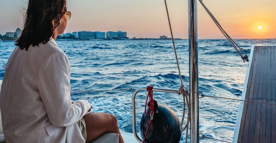 Rhodes: Sunset Catamaran Cruise with Dinner Buffet & Drinks - Practical advice for a smooth evening