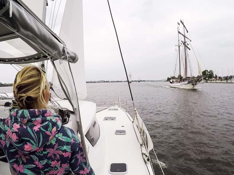 Rostock: Half-Day, Full-Day or Sunset Catamaran Cruise - Setting out from Hohe Düne marina