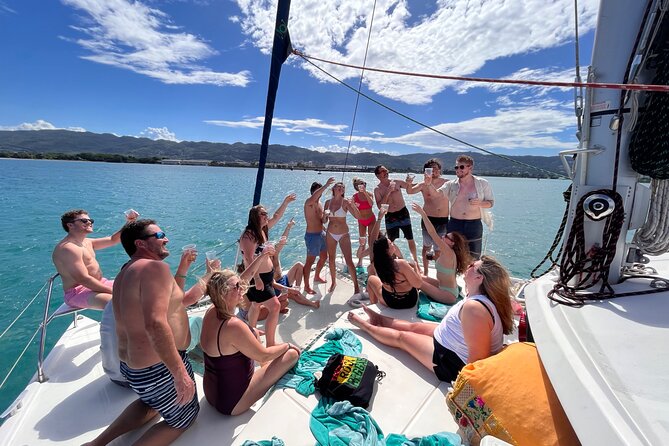 Sail Away in Montego Bay on a Private Catamaran - A private catamaran changes the feel of the trip