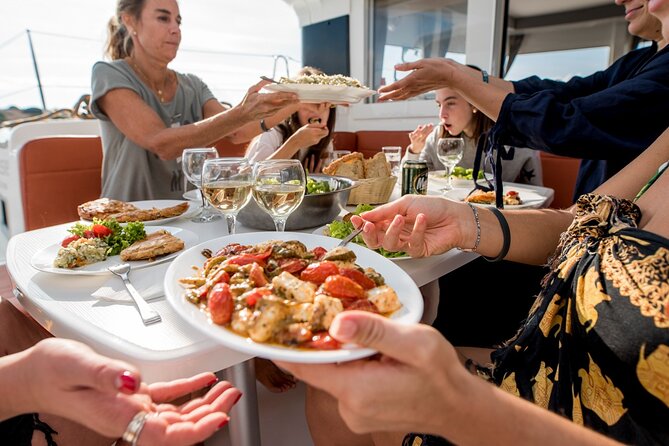 Sail the Athenian Coastline on a Catamaran with Meal & Wine - Sailing to Vouliagmeni Bay