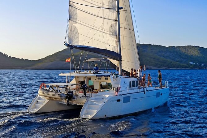 Sail to Formentera with Catamaran Cruise Tour - Ses Illetes and the long lunch break
