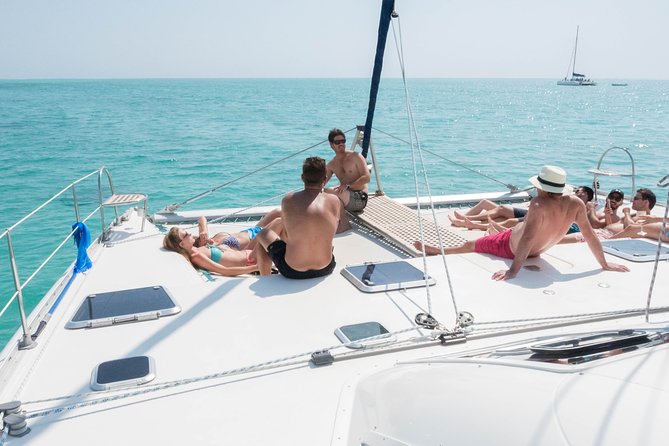 Sailing Catamaran Cruises - A barbecue lunch with wine and an open bar