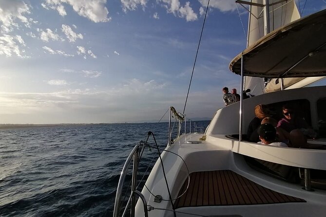 Sailing Catamaran day cruise - Rhodes with lunch & drinks - Greek mezedes and drinks on board