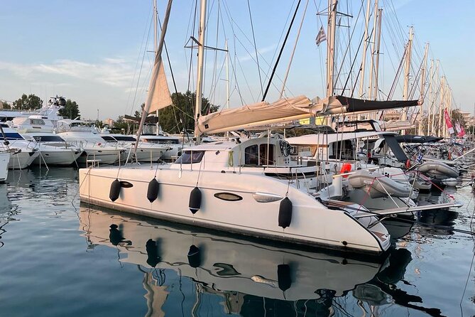 Sailing Catamaran day cruise - Rhodes with lunch & drinks - Starting at New Marina at 9:30 a.m.