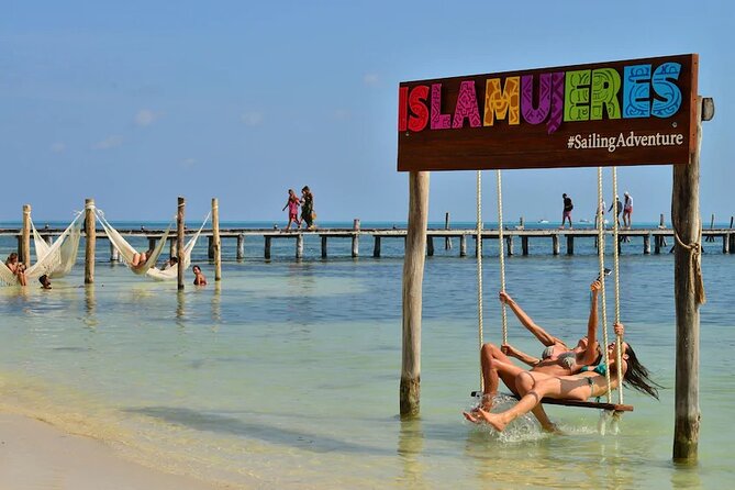 Sailing Catamaran Party to Isla Mujeres from Cancun - Seven hours from Marina Las Perlas to Isla Mujeres