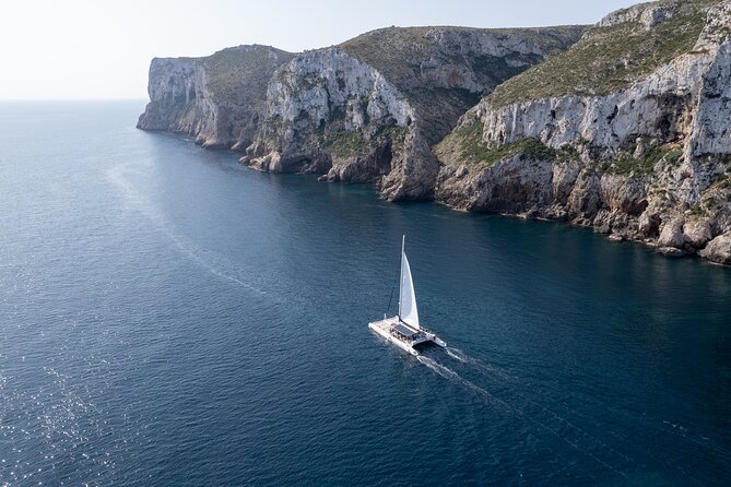 Sailing trip and swim in the bay of Dénia on a catamaran - Setting Out From Dénia at 5:00 pm