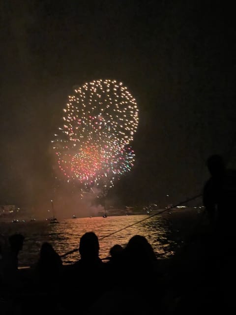 Salou's Fireworks 15th August Sail Catamaran - Timing, cancellation, and planning advice