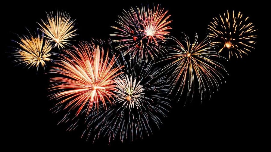 Salou's Fireworks 15th August Sail Catamaran - Waiting at sea with Catalan cake