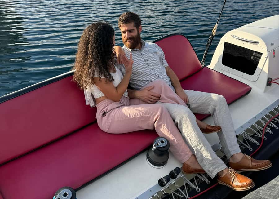 San Diego Bay: 2.5 hour Pure Catamaran Sailing Cruise - Bow nets, padded seats, and the best place to sit