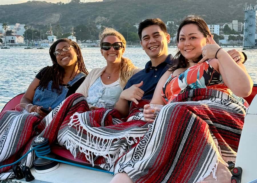 San Diego Bay: 2.5 hour Pure Catamaran Sailing Cruise - Meeting the catamaran at Harbor Island