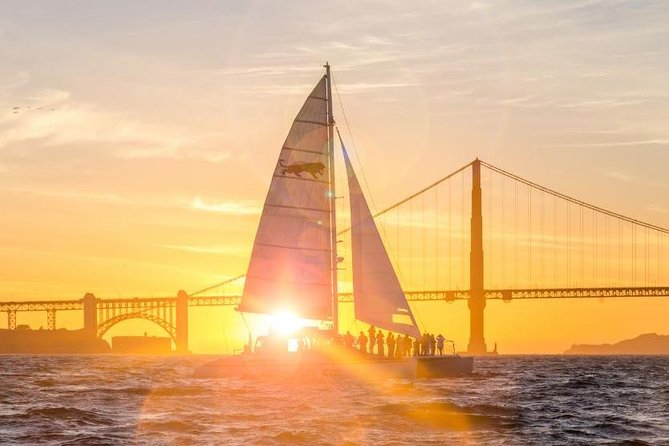 San Francisco Bay Sunset Catamaran Cruise - The first hour on San Francisco Bay