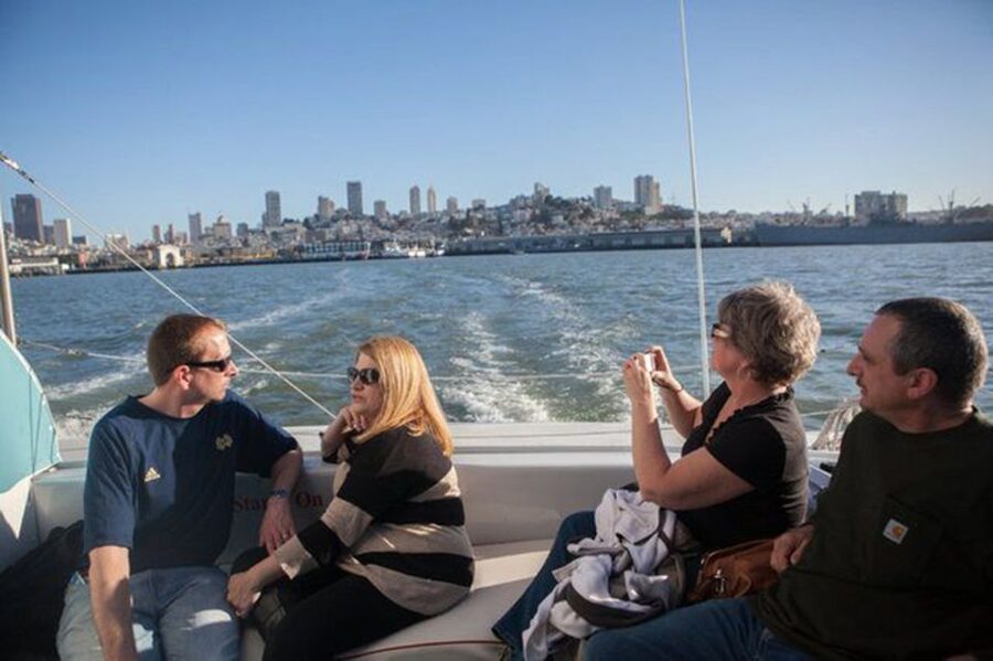 San Francisco: Golden Gate Bridge Catamaran Cruise - Alcatraz Island From the Water