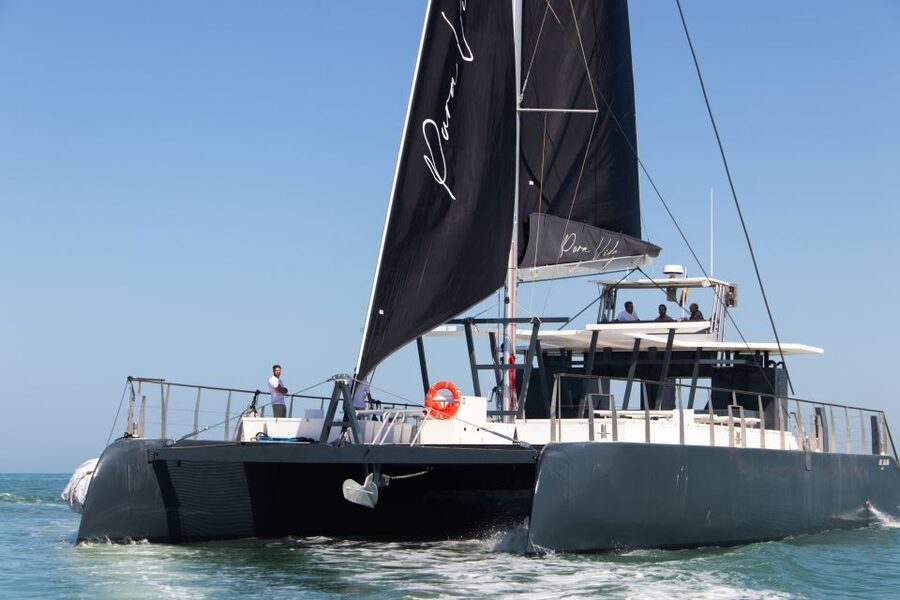 Sancti Petri: Catamaran Cruise with Swim Stop and lunch - How the three hours unfold