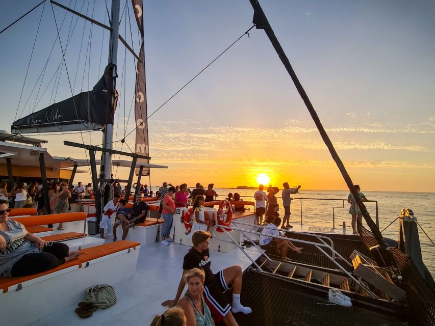 Sancti Petri: Sunset Catamaran Cruise - Watching the Sunset Over the Natural Park