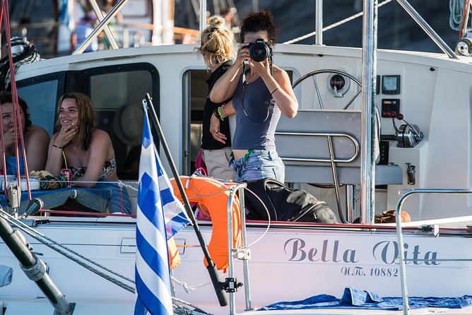 Santorini Adventurous Catamaran Experience with Snorkeling - Day cruise or sunset sailing?