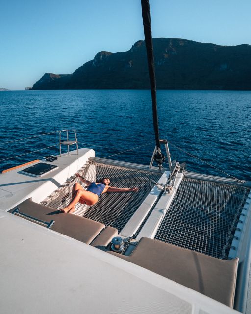 Santorini: All-Inclusive Private Catamaran Experience - What to pack and what can change