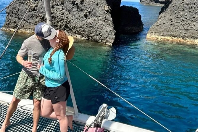 Santorini Catamaran Cruise – 5-Hour Private Sailing Experience - The Lighthouse From the Sea