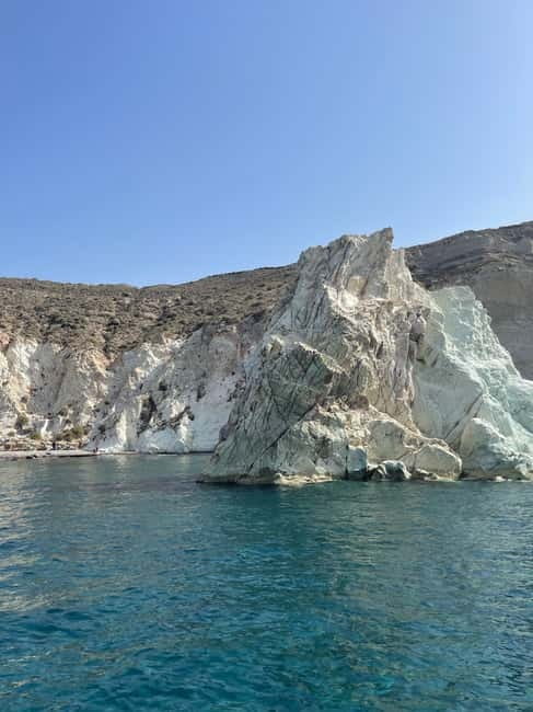 Santorini: Catamaran Cruise with Food and Drinks - Palea Kameni and the warm volcanic springs