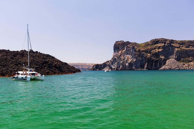 Santorini: Catamaran Cruise with Fresh Meal & Open Bar - Comfort, crew, and group atmosphere