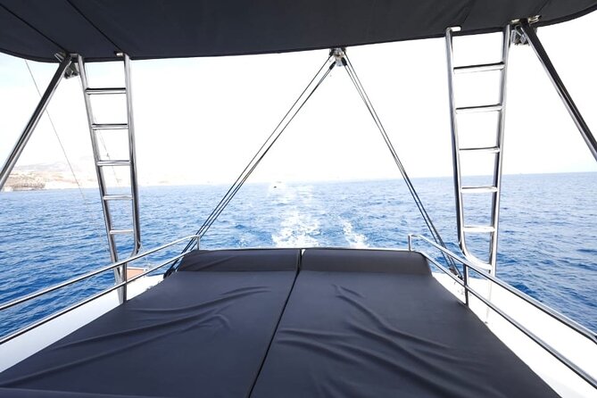 Santorini Catamaran Cruise with Meal and Drinks - The hot springs stop and what to expect