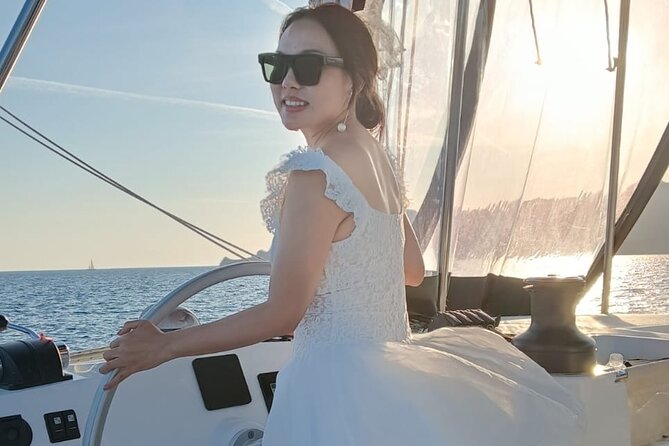 Santorini Catamaran Cruise with Meal and Drinks - What the $798.48 price really means