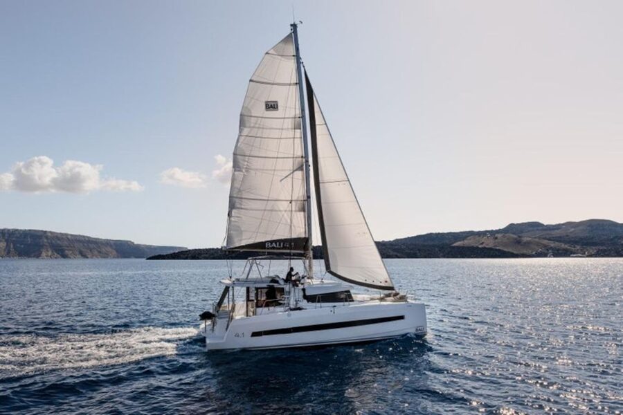 Santorini Catamaran Sunset Skyline Cruise - What the five-hour schedule feels like