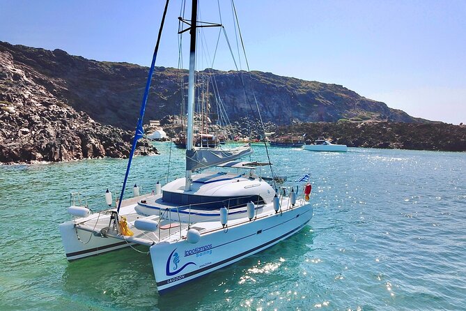 Santorini: Full-Day Catamaran Cruise, with Food|Drinks - Key points to know before booking
