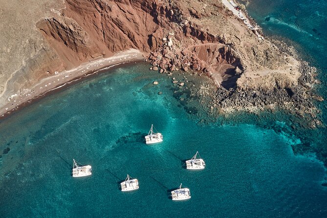 Santorini Oia: Private Sunset Catamaran Cruise with BBQ & Drinks - Starting Near Oia and Imerovigli