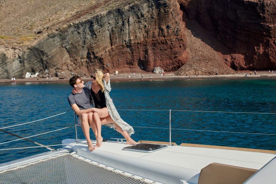 Santorini: Platinum Catamaran Cruise w/ BBQ Meal & Open Bar - Practical points before you reserve
