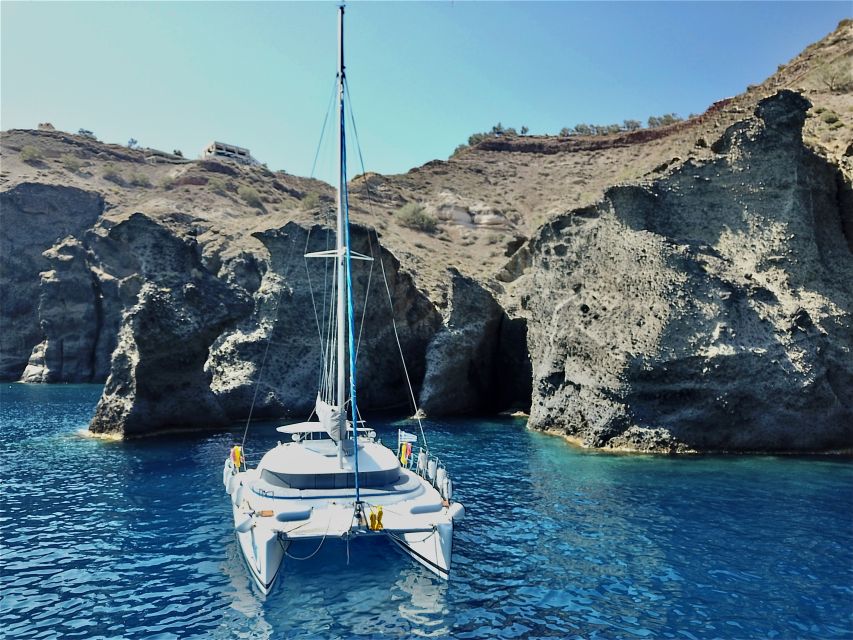 Santorini: Private All-In Catamaran Cruise, with Food|Drinks - Why a private catamaran changes the Santorini experience