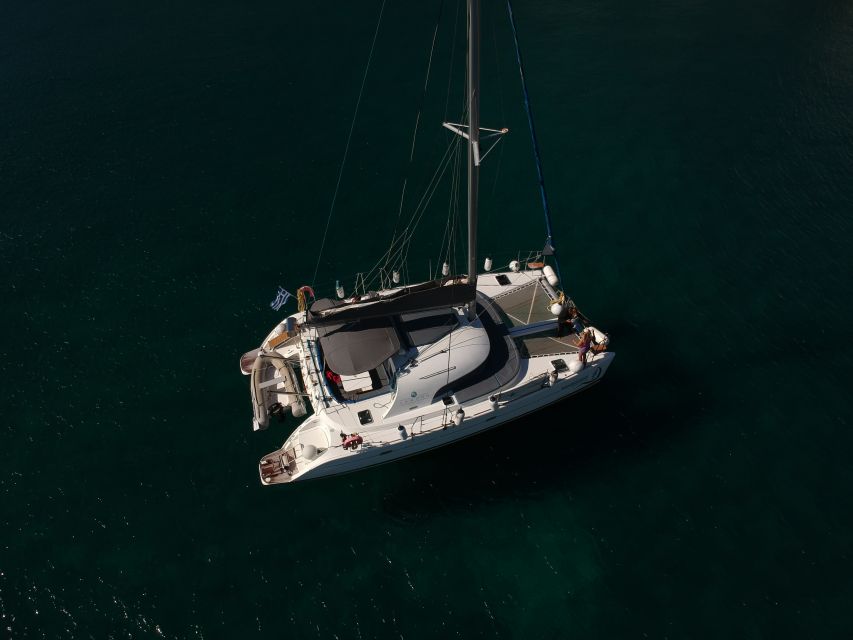 Santorini: Private All-In Catamaran Cruise, with Food|Drinks - Day cruise or sunset sail?