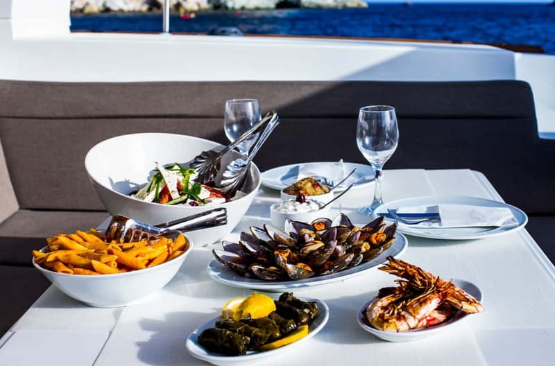 Santorini: Private Catamaran Cruise with BBQ Meal and Drinks - Why Private Matters at $135 Per Person