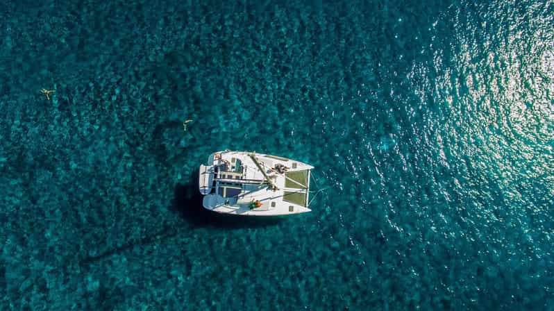 Santorini: Private Catamaran Cruise with Food & Drinks - What makes this Santorini sailing trip special