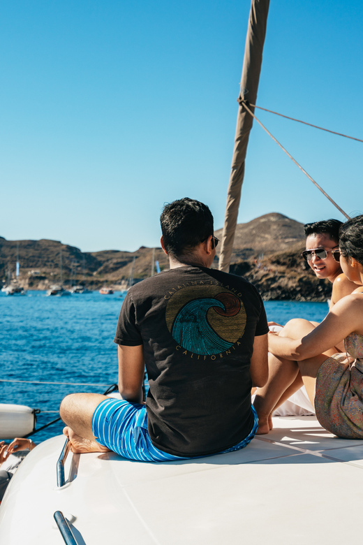 Santorini: Sailing Catamaran Cruise with BBQ and Drinks - Key points to know before you book