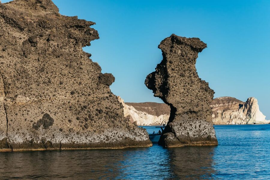 Santorini: Sailing Catamaran Cruise with BBQ and Drinks - Morning sailing or sunset cruise?