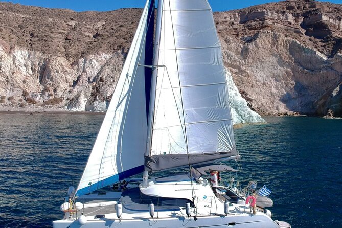 Santorini Sunset:Private All-In Catamaran Cruise (Food&Drinks) - Food, service, and the feel onboard