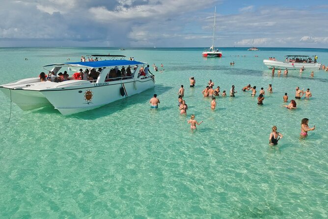 Saona Island Catamaran Adventure with Free Food and Transportation - Dominican lunch, open drinks, and what is included