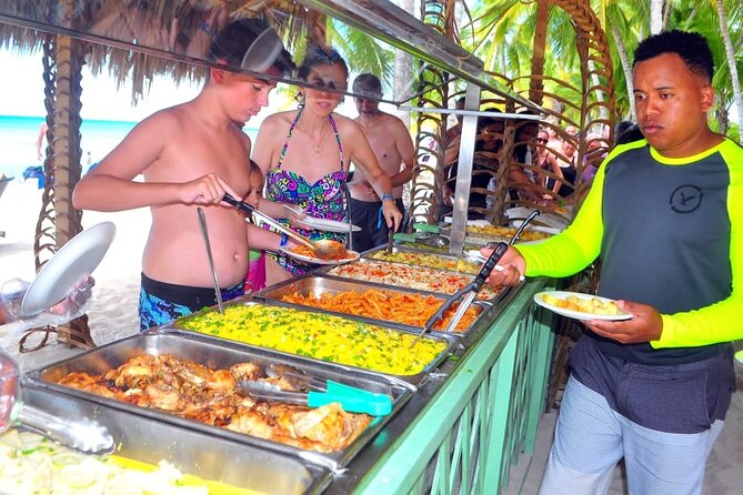 Saona Island Catamaran Cruise Experience (All Inclusive) - Buffet lunch, drinks, and the open bar