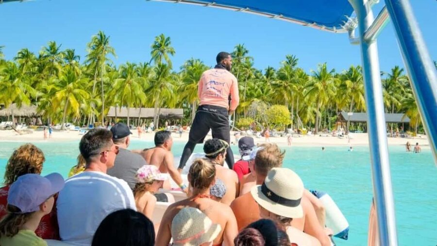Saona Island: Catamaran/Speedboat Tour to a Dream Beach - Lunch, drinks, and the party atmosphere