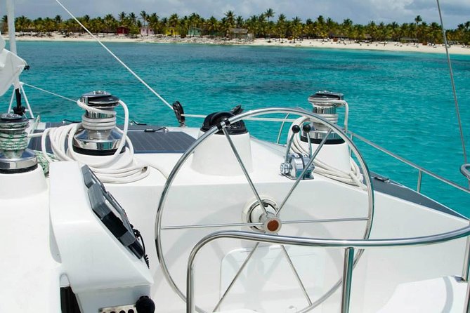 Saona Island small group and relax - luxury catamaran - Las Palmillas and the starfish pool