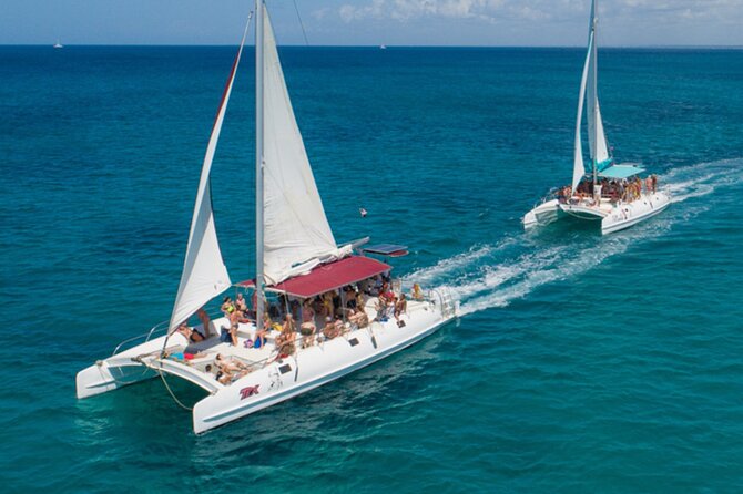 Saône Island from Punta Cana Catamaran, Natural Pool and Lunch - Saona Island: three hours for beach time and lunch