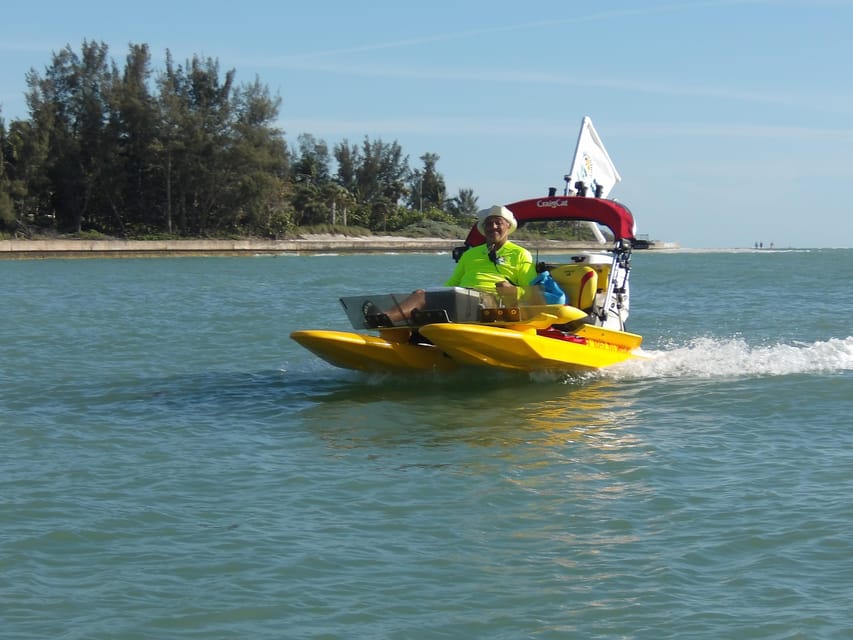 Sarasota: Island Adventures & Catamaran Speedboat Tour - Speed, comfort, and safety