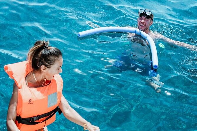 Semi Private Santorini Catamaran Tour - Pickup from your accommodation and the start of the trip