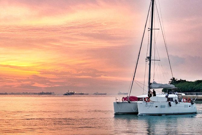 Singapore Sunset and Moring Cruise On A Luxury Catamaran - The Sentosa Boardwalk connection