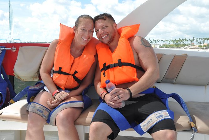 Snorkeling Catamaran Tour & Parasailing - The natural pool party and onboard entertainment