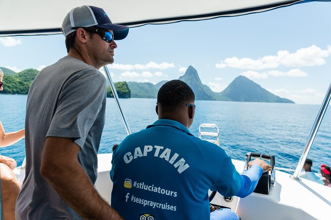 Soufriere Catamaran Excursion with Zip Lining from Castries - Local lunch and included drinks