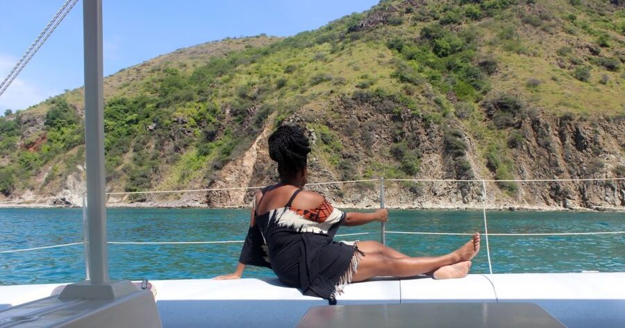 St. Kitts Full-Day Catamaran Cruise to Nevis - Pinneys Beach gives the day its best change of pace
