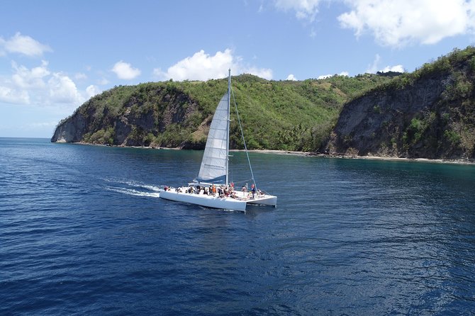St Lucia Catamaran Day Sailing and Sightseeing Tour - The waterfall and tropical garden stop