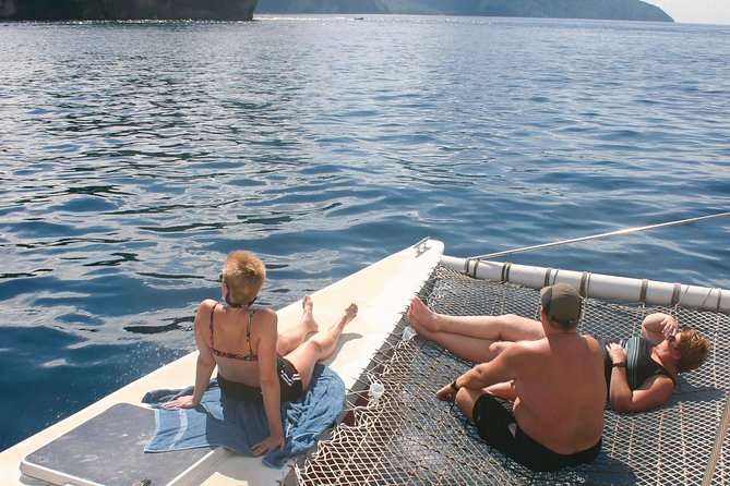 St Lucia Catamaran Day Sailing and Sightseeing Tour - Marigot Bay and the water stop