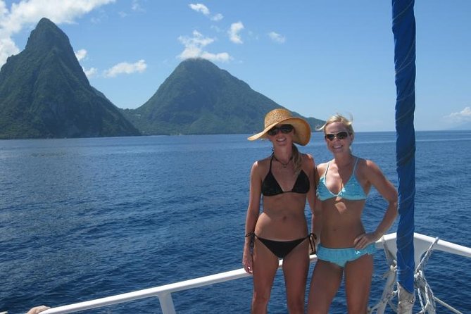 St Lucia Catamaran Day Sailing and Sightseeing Tour - Sulphur Springs and the drive-in volcano